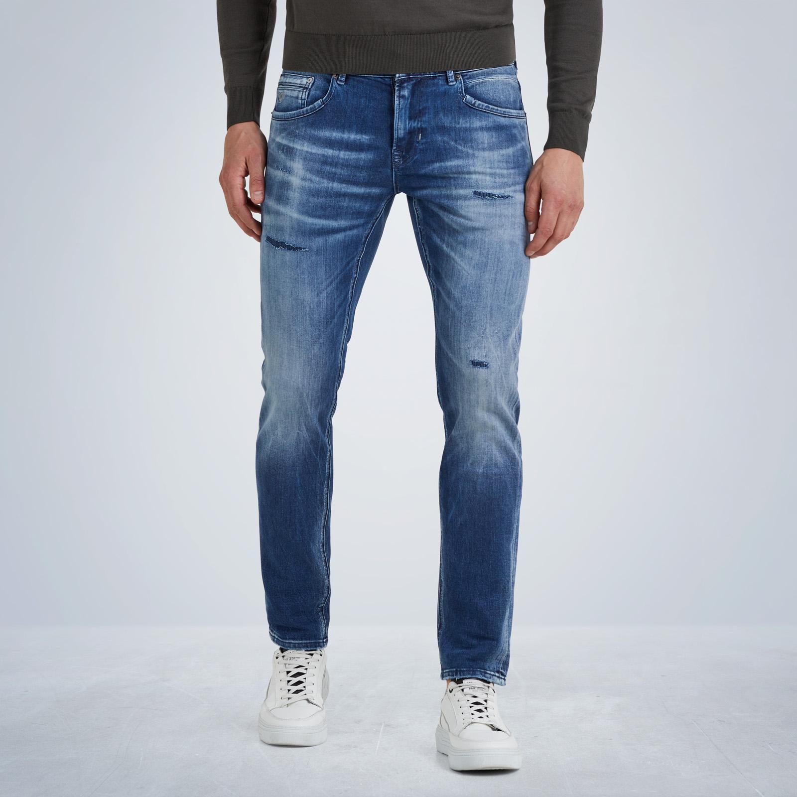 PME Legend Tailwheel Slim Fit Jeans mit Repair-Marks